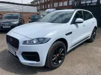 Used Jaguar F-Pace R-Sport 180 HP (132 kW) 2018 White SUV