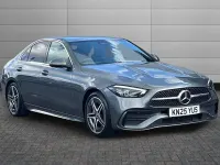 Usado Mercedes C200 AMG line 204 HP (150 kW) 2025 Cinzento Sedan
