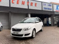 Begagnad Skoda Fabia SE 105 HK (77 kW) 2014 Vit Kombi