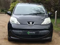 Used Peugeot 107 68 HP (50 kW) 2008 Black Hatchback