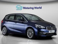 Used BMW 220 Active Tourer Luxury Line 2018 Blue MPV