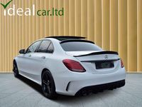 Used Mercedes C220 AMG Line Premium 2015 White Sedan