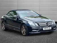 Usado Mercedes E250 204 HP (150 kW) 2012 Preto Cabrios