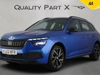 Used Skoda Kamiq Monte Carlo 115 HP (84 kW) 2022 Blue SUV