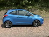 Used Ford Ka 69 HP (50 kW) 2010 Blue Hatchback