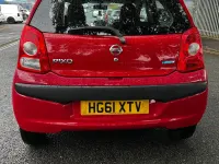 Used Nissan Pixo N-TEC 68 HP (50 kW) 2012 Red Hatchback