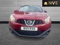 Used Nissan Qashqai +2 N-TEC 2011 Red SUV