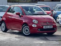 Used Fiat 500 Lounge 70 HP (51 kW) 2021 Red Hatchback