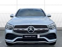 Used Mercedes GLC300 AMG line 245 HP (180 kW) 2023 Silver Coupe