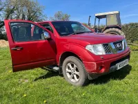 Used Nissan Navara 2008 Red Pickup