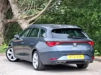 Used Seat Leon FR 130 HP (95 kW) 2021 Grey Estate