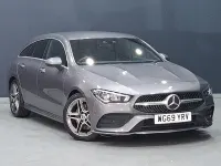 Used Mercedes CLA220 AMG Line Premium 190 HP (139 kW) 2019 Grey Sedan
