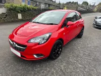 Used Vauxhall Corsa SRi 75 HP (55 kW) 2017 Red Hatchback