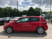 Used VW Golf VI GT 140 HP (102 kW) 2009 Red Hatchback