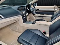 Used Mercedes E220 AMG 170 HP (125 kW) 2013 Silver Cabriolet