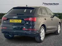 Begagnad Audi Q3 S-Line 150 HK (110 kW) 2016 Svart SUV