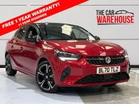 Used Vauxhall Corsa Ultimate 100 HP (73 kW) 2020 Red Hatchback