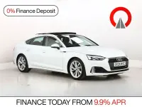 Used Audi A5 Sportback Sport 150 HP (110 kW) 2024 White Hatchback