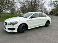 Used Mercedes CLA250 AMG 211 HP (155 kW) 2014 White Coupe