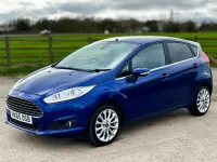 Used Ford Fiesta Titanium X 2015 Blue Hatchback