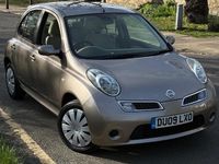 Used Nissan Micra Acenta 88 HP (64 kW) 2009 Beige Hatchback