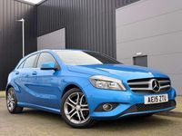 Used Mercedes A200 156 HP (114 kW) 2015 Blue Hatchback