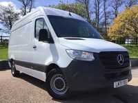 Begagnad Mercedes Sprinter Progressive 2022 Vit Van