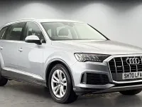 Used Audi Q7 Sport 286 HP (210 kW) 2019 Floret silver metallic/floret silver metallic SUV