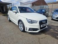 Used Audi A1 S-Line 105 HP (77 kW) 2012 White Hatchback