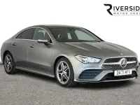 Used Mercedes CLA180 AMG line 136 HP (100 kW) 2021 Mountain grey Coupe
