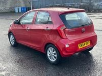 Used Kia Picanto 84 HP (61 kW) 2014 Red Hatchback
