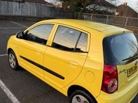 Used Kia Picanto 2011 Yellow Hatchback