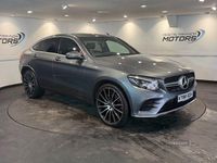 Used Mercedes GLC220 AMG line 170 HP (125 kW) 2018 Grey Coupe