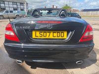 Used Mercedes SLK200 161 HP (118 kW) 2007 Black Cabriolet
