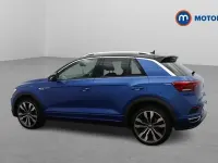 Used VW T-Roc R-line 150 HP (110 kW) 2021 Blue SUV