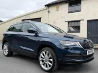 Used Skoda Karoq 150 HP (110 kW) 2019 Blue SUV