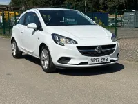 Used Vauxhall Corsa 90 HP (66 kW) 2017 White Hatchback