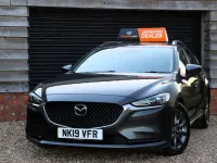 Usado Mazda 6 145 HP (106 kW) 2019 Cinzento Carrinha