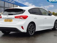 Used Ford Focus ST-Line X 125 HP (91 kW) 2020 White Hatchback