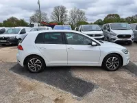 Used VW Golf VII Match 150 HP (110 kW) 2019 White Hatchback