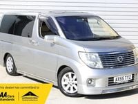 Used Nissan Elgrand 2006 Silver MPV