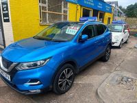 Used Nissan Qashqai N-Connecta 2017 Blue SUV