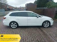 Used Seat Leon FR 150 HP (110 kW) 2020 White Estate