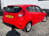 Used Ford Fiesta Zetec 2016 Red Hatchback
