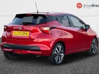 Used Nissan Micra Tekna 2022 Red Hatchback