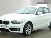 Used BMW 118 Sport Line 2017 White Hatchback