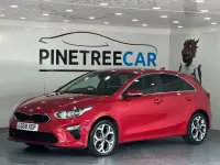 Used Kia Ceed 140 HP (102 kW) 2018 Red Hatchback