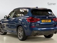 Used BMW X3 M Sport 181 HP (133 kW) 2021 Blue SUV