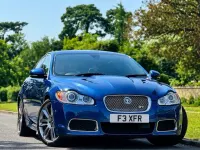 Used Jaguar XFR Supercharged 2009 Blue Sedan
