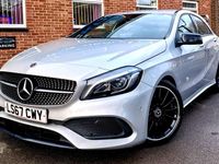 Used Mercedes A180 AMG Line Premium 109 HP (80 kW) 2017 Silver Hatchback